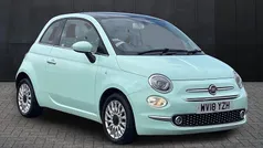 Green Used 2018 Fiat 500 Lounge Hatchback | £6,999 (Fair price)