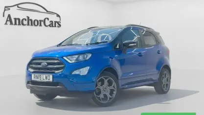 Used Ford Ecosport ST-Line 125 HP (91 kW) 2019 Blue SUV