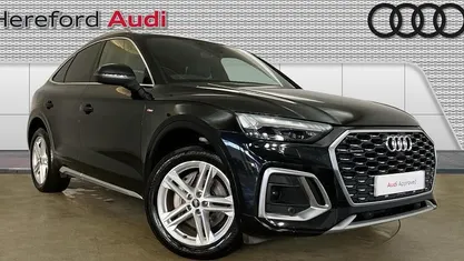 Used Audi Q5 Sportback S-Line 299 HP (219 kW) 2023 Black SUV