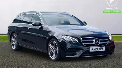 Used Mercedes E220 AMG Line Premium 194 HP (142 kW) 2019 Black Estate