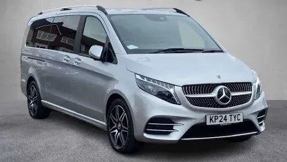 Used Mercedes V300 AMG line 237 HP (174 kW) 2024 Grey MPV