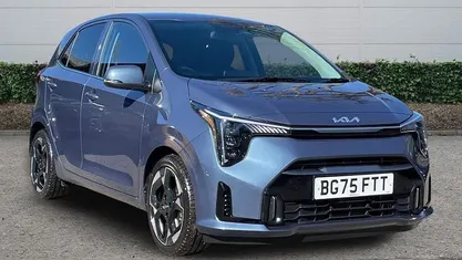 Used Kia Picanto 63 HP (46 kW) 2024 Blue Hatchback