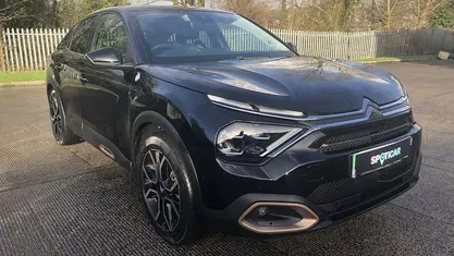 Black Used 2023 Citroën e-C4 Hatchback | £13,495 (Fair price)