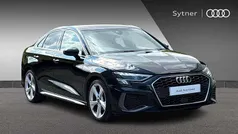Black Used 2022 Audi A3 S-Line Sedan | £21,250 (Fair price)