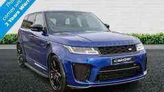 Blue Used 2021 Land Rover Range Rover Sport SVR SUV | £43,750 (Super price)