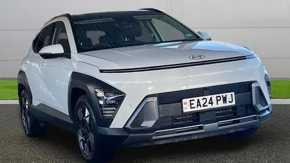 White Used 2024 Hyundai Kona Ultimate SUV | £25,995 (Fair price)