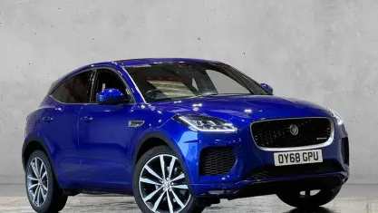 Used Jaguar E-Pace R-Dynamic 180 HP (132 kW) 2018 Blue SUV