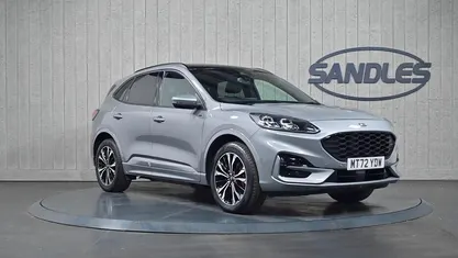 Silver Used 2022 Ford Kuga ST-Line X SUV | £19,999 (Fair price)