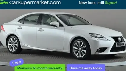 Używany Lexus IS300h 223 KM (164 kW) 2016 Biały Sedan/Limuzyna