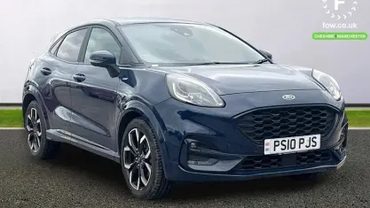 Used Ford Puma ST-Line X 125 HP (91 kW) 2022 Blue SUV