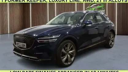 Used Genesis GV70 305 HP (224 kW) 2022 Blue SUV