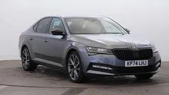 Graphite grey metallic Used 2024 Skoda Superb SportlinePlus Hatchback | £25,900 (Fair price)