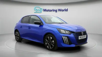 Used Peugeot 208 Allure 101 HP (74 kW) 2024 Blue Hatchback