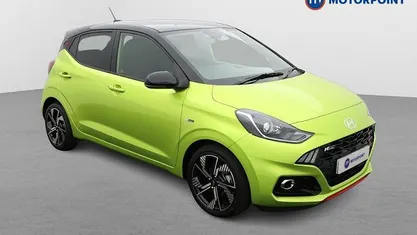 Used Hyundai i10 N Line 90 HP (66 kW) 2025 Green Hatchback