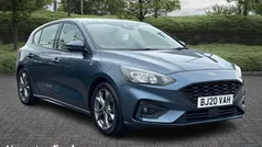 Blue Used 2020 Ford Focus ST-Line Hatchback | £13,612 (Fair price)