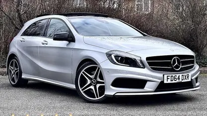 Used Mercedes A220 AMG 170 HP (125 kW) 2014 Silver Hatchback