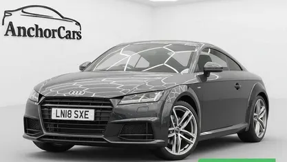 Used Audi TT Black Edition 230 HP (169 kW) 2018 Black Coupe