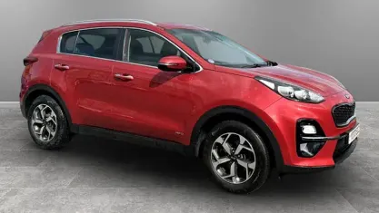 Used Kia Sportage 177 HP (130 kW) 2020 Red SUV