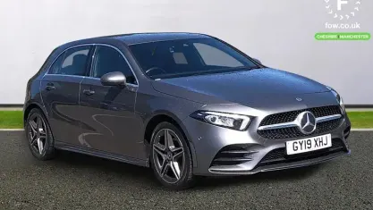 Begagnad Mercedes A200 AMG line 163 HK (119 kW) 2019 Halvkombi