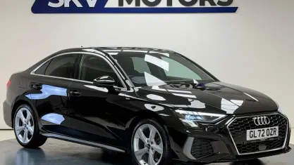 Used Audi A3 S-Line 150 HP (110 kW) 2023 Black Sedan