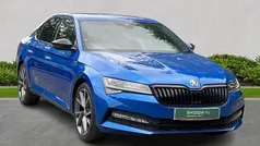 Blue Used 2023 Skoda Superb SportlinePlus Hatchback | £22,831 (Good price)