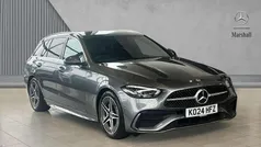 Grey Used 2024 Mercedes C200 AMG line Estate | £29,180 (Good price)