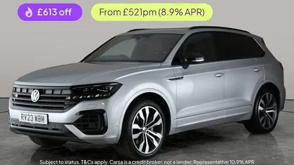 Silver Used 2022 VW Touareg Black Edition SUV | £33,099 (Super price)