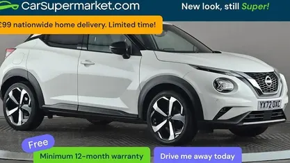 Used Nissan Juke Tekna 114 HP (83 kW) 2022 White SUV