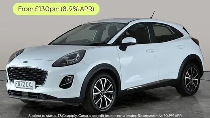 White Used 2023 Ford Puma Titanium Hatchback | £11,362 (Good price)