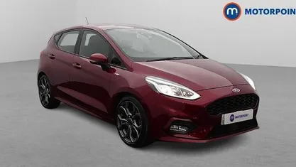 Red Used 2018 Ford Fiesta ST-Line Hatchback | £10,549 (Fair price)