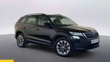 Used Skoda Kodiaq SE Drive 150 HP (110 kW) 2021 Black SUV
