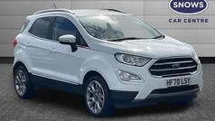 White Used 2020 Ford Ecosport Titanium SUV | £9,999 (Good price)