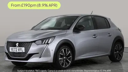 Grey Used 2022 Peugeot 208 Premium Hatchback | £13,757 (Fair price)