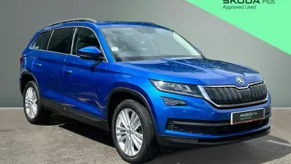 Used Skoda Kodiaq SE L 150 HP (110 kW) 2021 Blue SUV