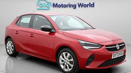 Używany Vauxhall Corsa Design Edition 75 KM (55 kW) 2022 Czerwony Hatchback