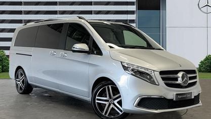 Second-hand Mercedes V300 239 CP (175 kW) 2020 Argintiu Monovolum