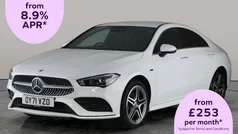 White Used 2021 Mercedes CLA250e AMG Line Premium Sedan | £18,942 (Fair price)