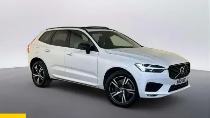 Used Volvo XC60 R-Design 300 HP (220 kW) 2021 White SUV