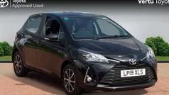 Black Used 2019 Toyota Yaris Hatchback | £11,497 (Fair price)