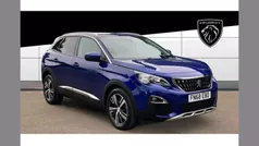 Blue Used 2018 Peugeot 3008 Allure SUV | £11,340 (Fair price)