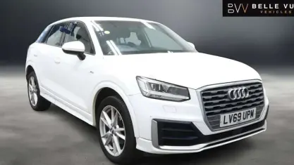 Used Audi Q2 S-Line 150 HP (110 kW) 2019 White SUV