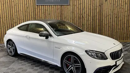 White Used 2019 Mercedes C63 AMG Premium Plus Coupe | £45,000 (Fair price)