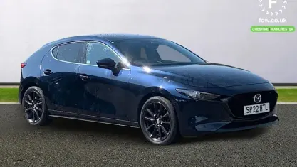 Usado Mazda 3 Inclusive 186 HP (136 kW) 2022 Azul Citadino