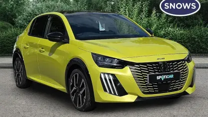 Used Peugeot 208 GTi 102 HP (75 kW) 2024 Yellow Hatchback