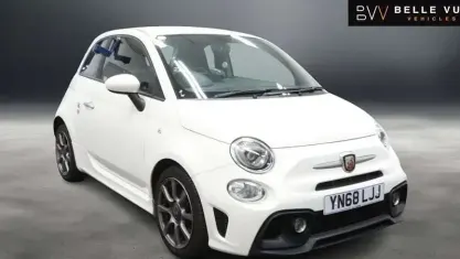 Used Abarth 595 147 HP (108 kW) 2018 White Hatchback