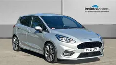 Silver Used 2021 Ford Fiesta ST-Line X Hatchback | £14,000 (Fair price)