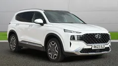 White Used 2023 Hyundai Santa Fe Ultimate SUV | £30,995 (Fair price)