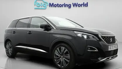 Used Peugeot 5008 Premium 131 HP (96 kW) 2020 Black SUV