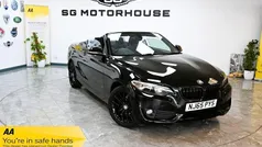 Black Used 2015 BMW 218 Comfort Edition Cabriolet | £9,985 (Good price)
