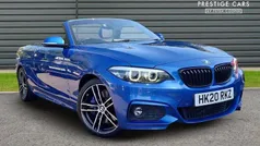 Blue Used 2020 BMW 218 M Sport Cabriolet | £17,991 (Fair price)